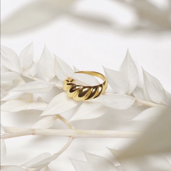 DVNE Jewelry Co Jewelry - GRACE - Croissant Dome Statement ring 5 6 7 8